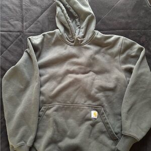 Carhartt Men's Green Hoodie Sweater